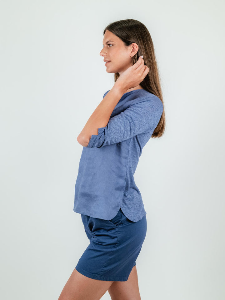 BLUSA IN LINO BLUETTE