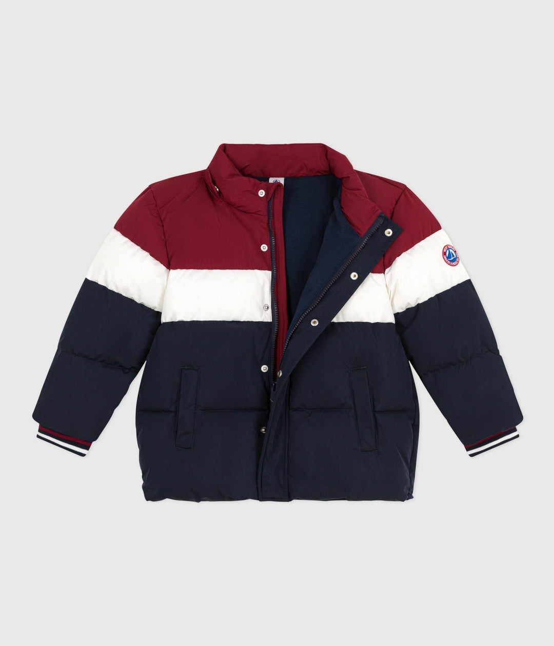 PIUMINO COLOR BLOCK A0DSN 01 PETIT BATEAU 