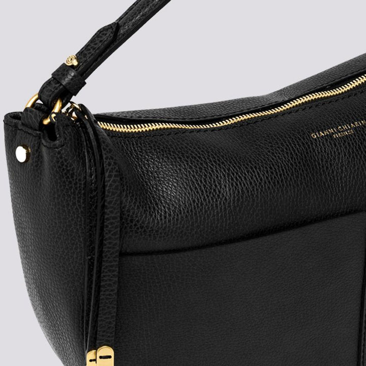BORSA a spalla Ginko in PELLE nera BS 10446 RMN-NA 001 GIANNI CHIARINI 