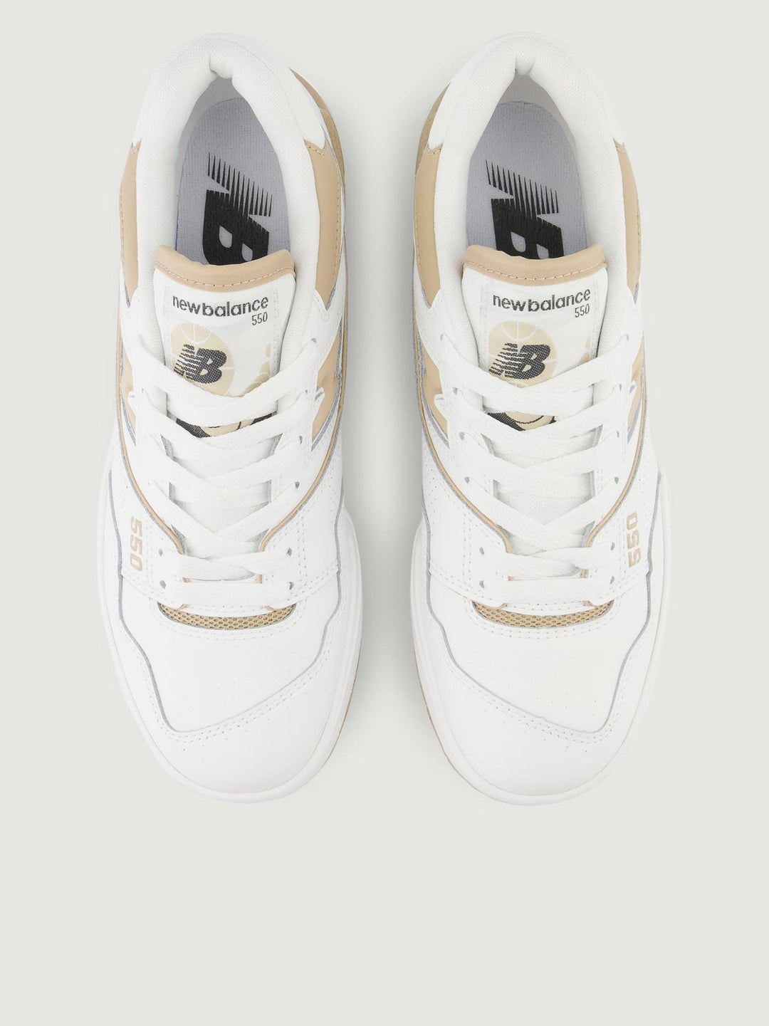 SNEAKER NEW BALANCE 550 BIANCO BEIGE BBW550BT B NEW BALANCE 
