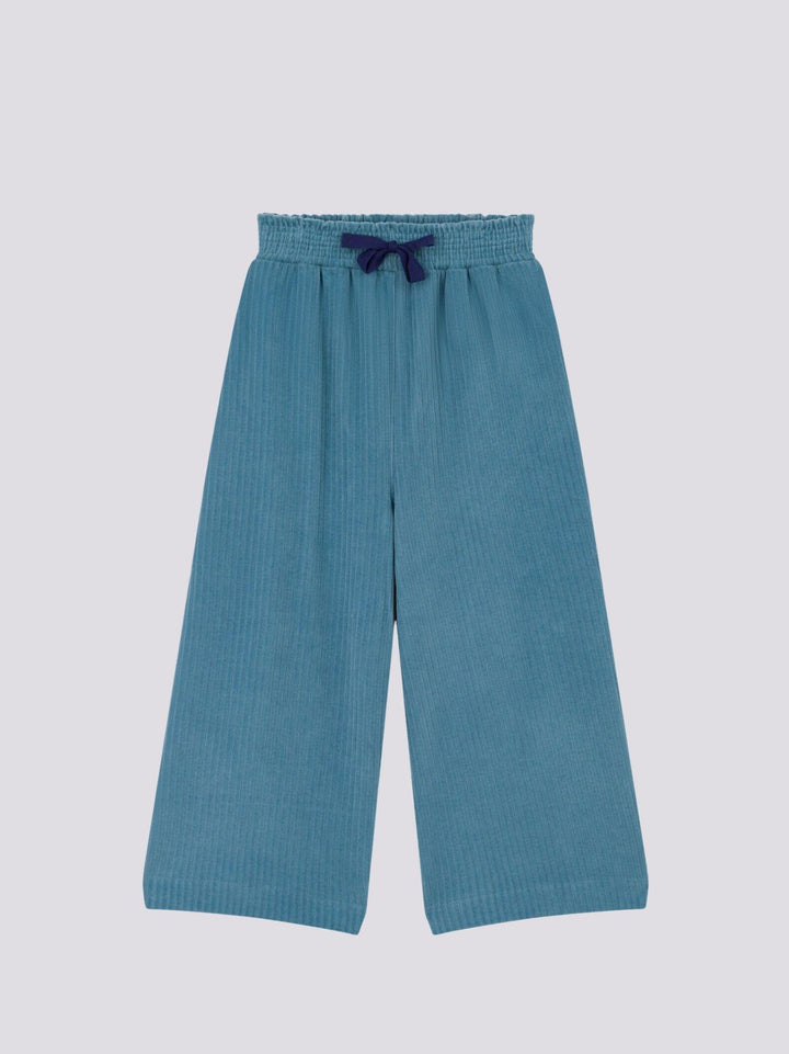 PANTALONI BAMBINA IN VELLUTO FINE A084M 02 PETIT BATEAU 