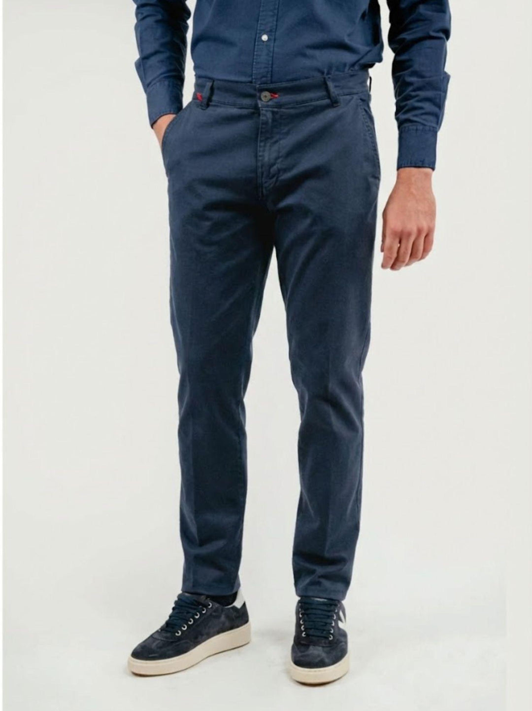 PANTALONE IN COTONE BLUETTE 7657TO LAVAGNA ANDREA MORANDO 