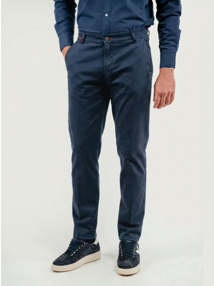 PANTALONE IN COTONE BLUETTE 7657TO LAVAGNA ANDREA MORANDO 