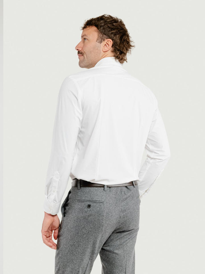 CAMICIA NO STIRO BIANCA BU26W10CANEU 101 ANDREA MORANDO 
