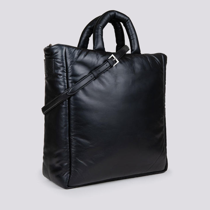 BORSA IN PELLE IMBOTTITA NERA JODI 20 JACK LEATHER 