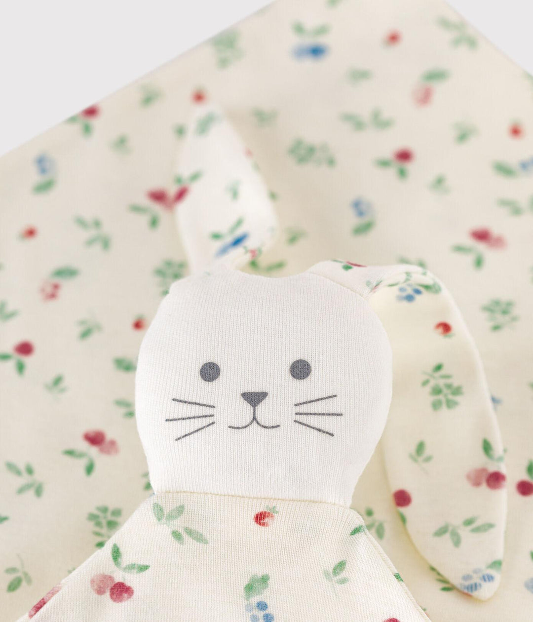Doudou in cotone stampato neonato A0CIV 03 PETIT BATEAU 