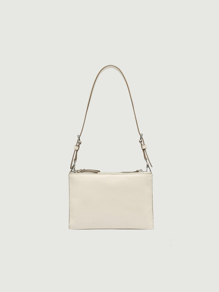 Borsa Lucille in pelle martellata marble BS 11811/COMM GRN 3890 GIANNI CHIARINI 
