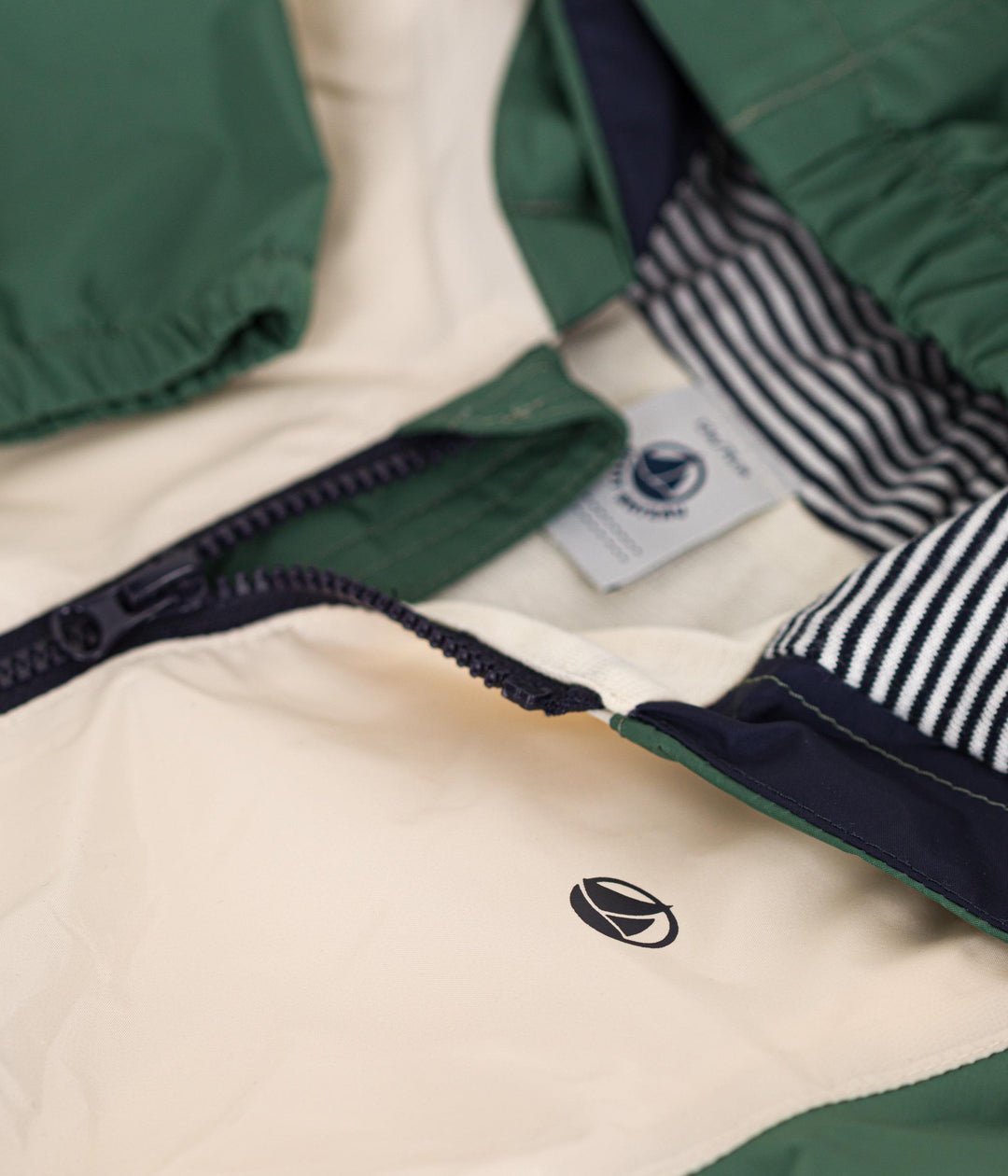GIACCA A VENTO COLORBLOCK per bebè A09JH 01 PETIT BATEAU 