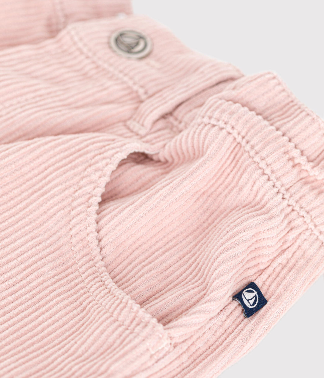 Pantaloni scampanati in velluto rosa A0BB0 01 PETIT BATEAU 