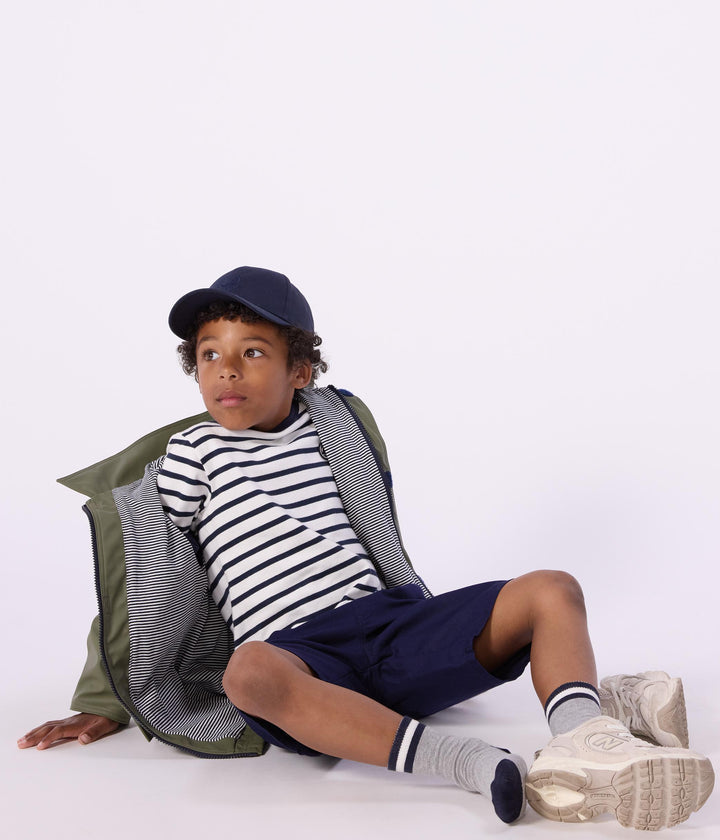 Cerata iconica per bambini verde militare A0FJK 01 PETIT BATEAU 