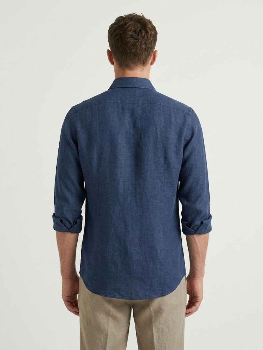 camicia in lino bluette 30 18 ANDREA MORANDO 