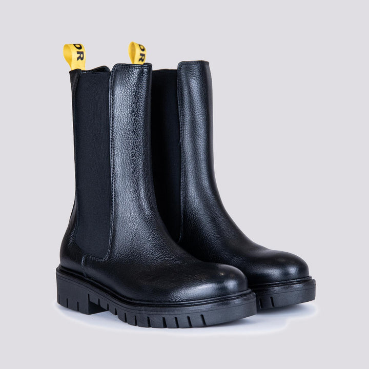 BIKER BiMOR IN PELLE NERO 84 NERO ANDREA MORANDO 