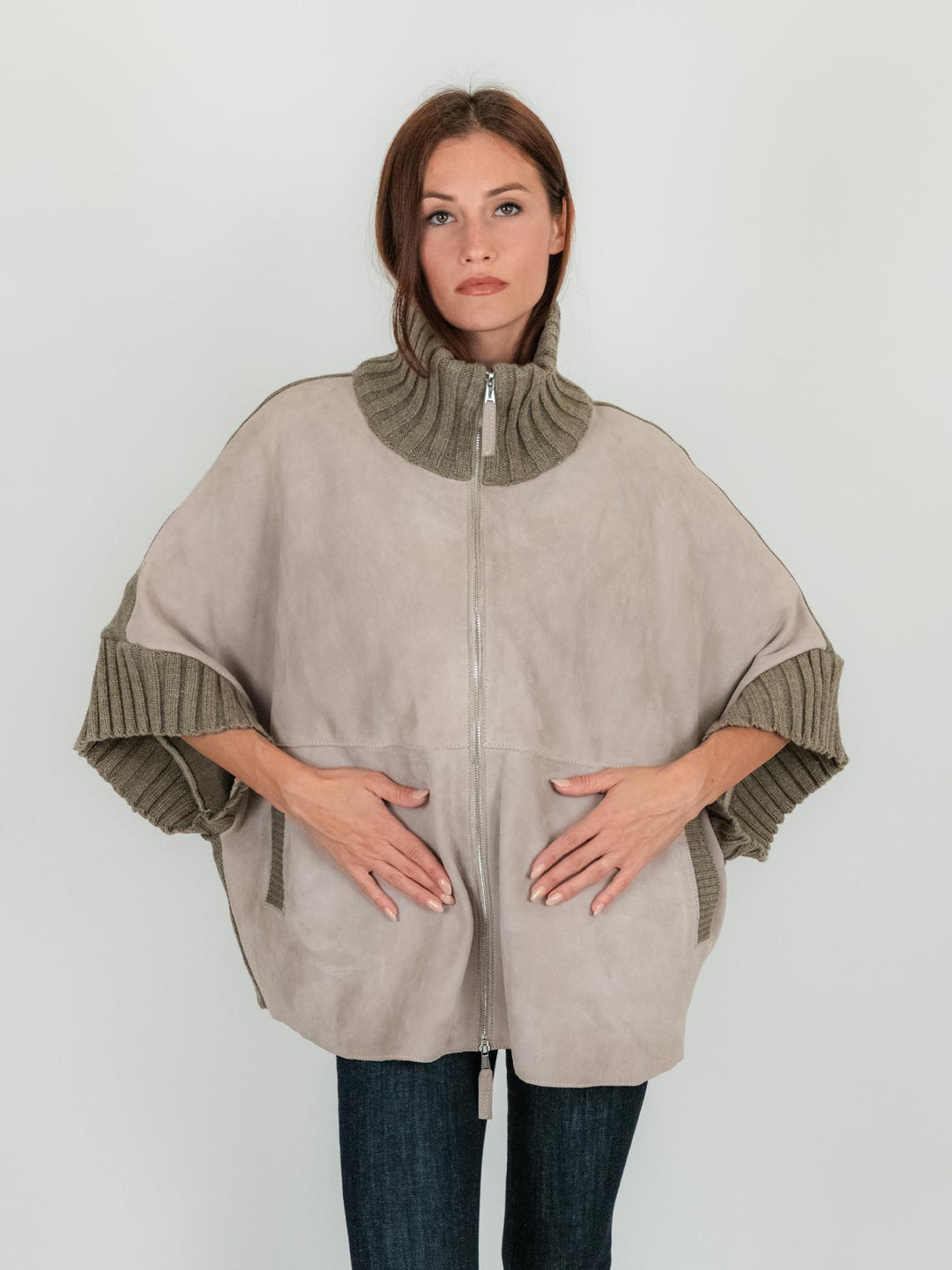 GIACCA MANTELLA ADELE CON PIUMINO 3 IN UNO BEIGE