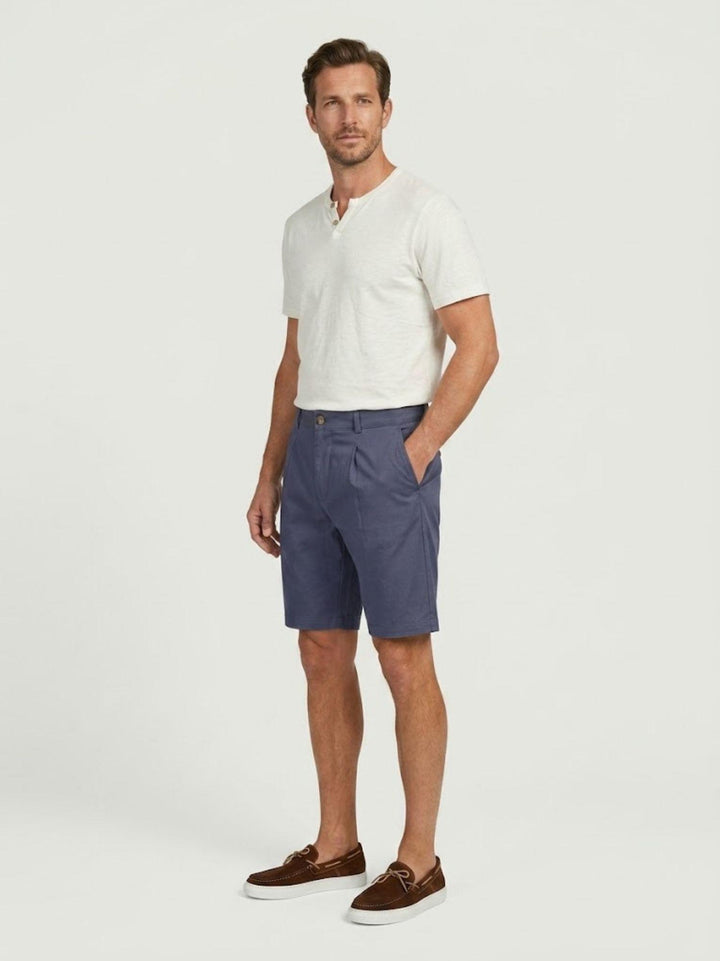 Bermuda in tessuto tecnico stretch navy BU26S47BEPA1423TECH 200 ANDREA MORANDO 