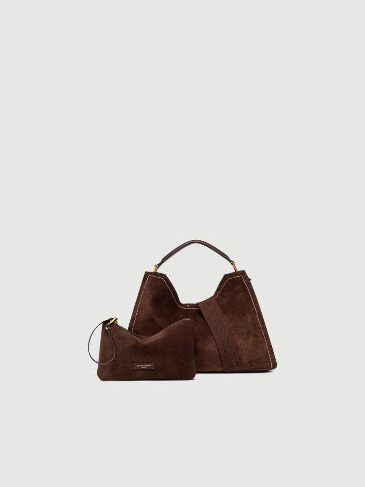 Borsa Aurora color cioccolato 10566 CM-PLMCP 2196 GIANNI CHIARINI 