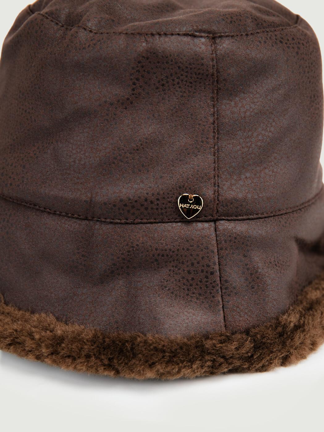 BUCKET IN ECOMONTONE TESTA MORO CP4289 MARRONE ANDREA MORANDO 