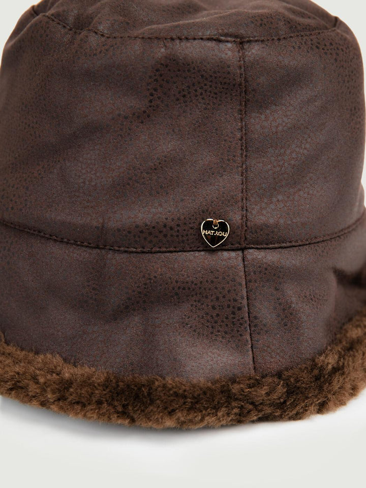 BUCKET IN ECOMONTONE TESTA MORO CP4289 MARRONE ANDREA MORANDO 