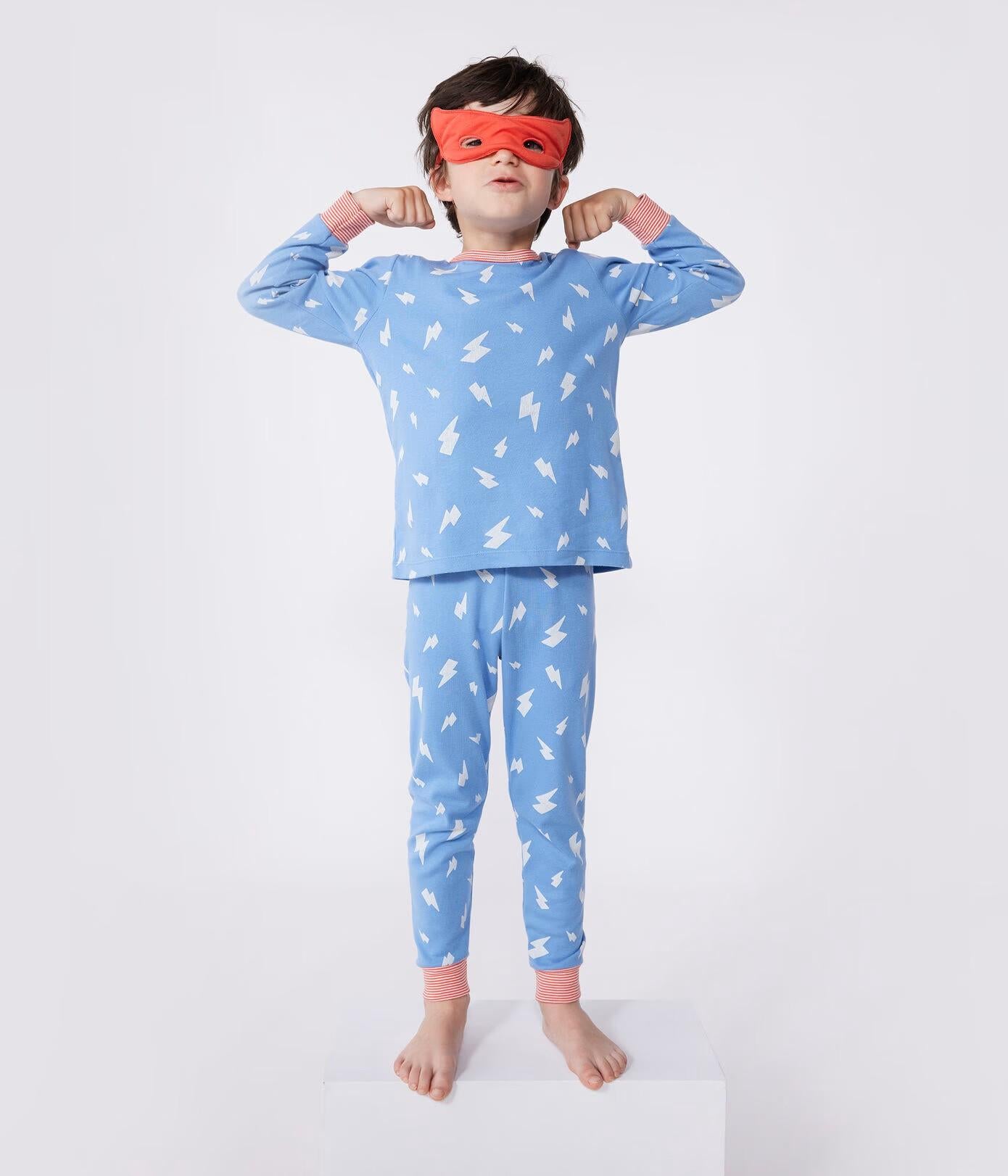 Timone Pigiama Lungo Per Bambini E Adolescenti In Cotone 100% Naturale - Felpa Stampata E Pantaloni Fantasia - Prodotto In UE (TITR289)