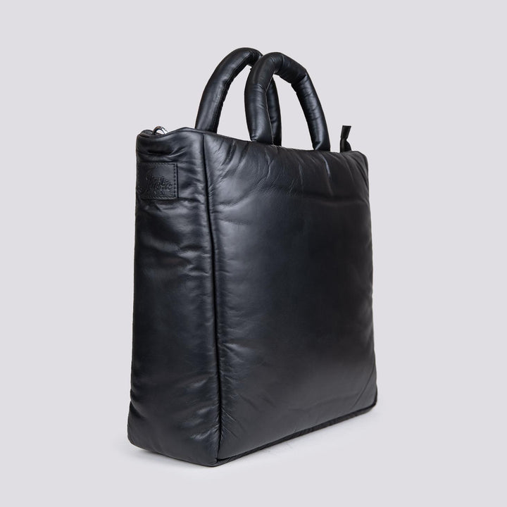 BORSA IN PELLE IMBOTTITA NERA JODI 20 JACK LEATHER 