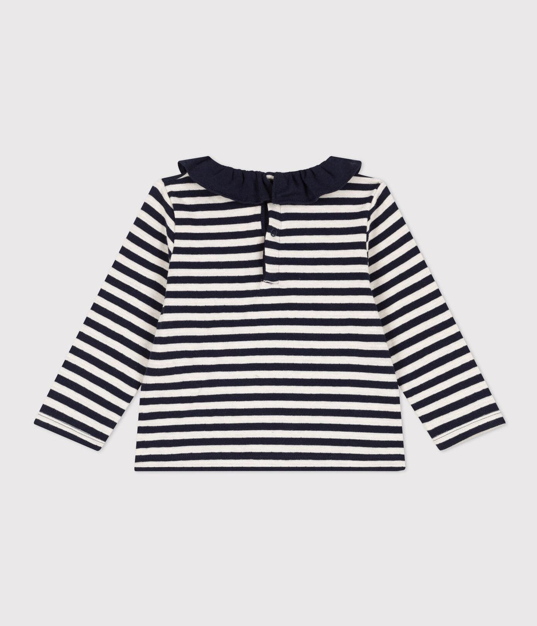 BLUSA IN TUBIQUE A MANICA LUNGA A091V 01 PETIT BATEAU 