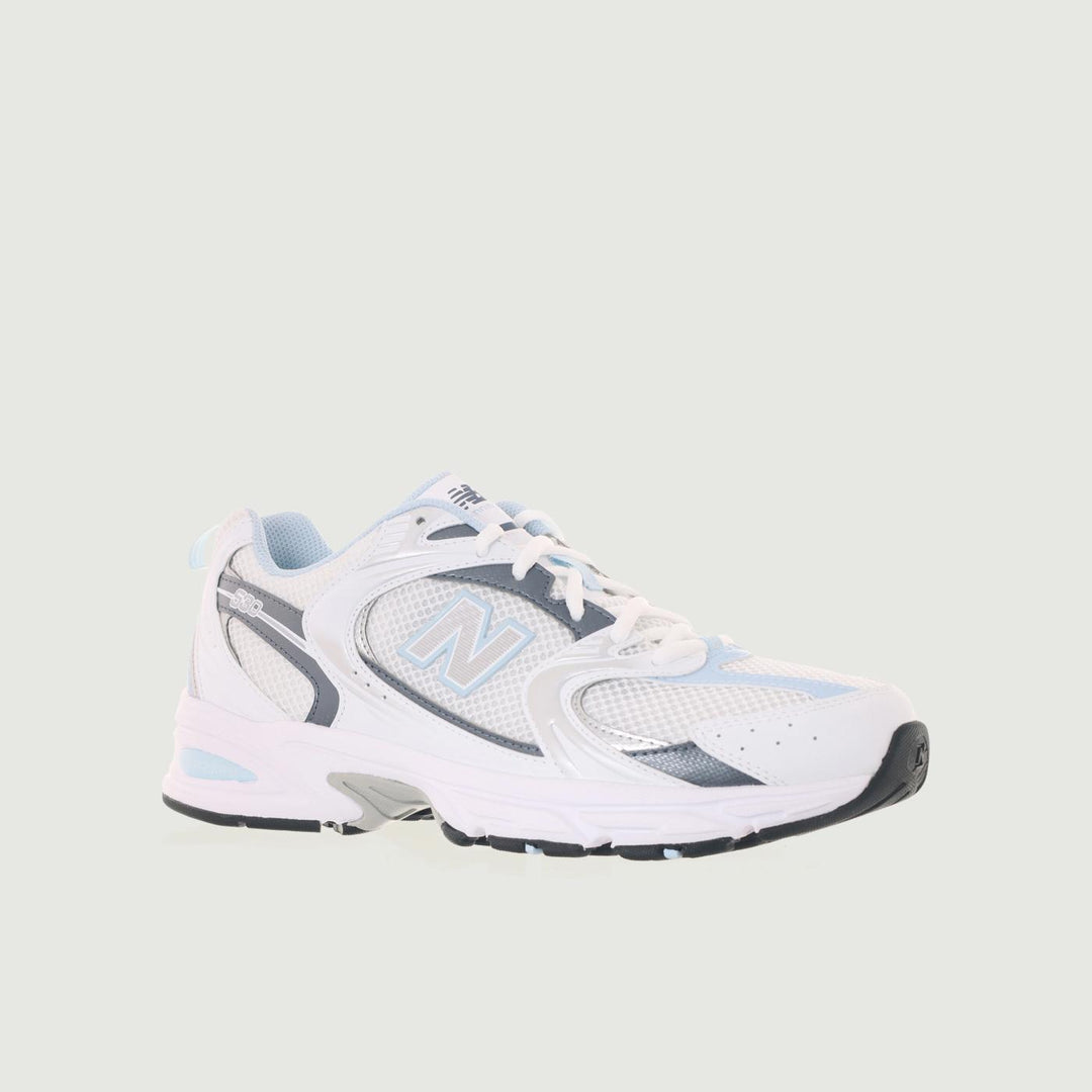 SNEAKER NEW BALANCE 530 BIANCO AZZURRO E GRIGIO MR530RA D NEW BALANCE 