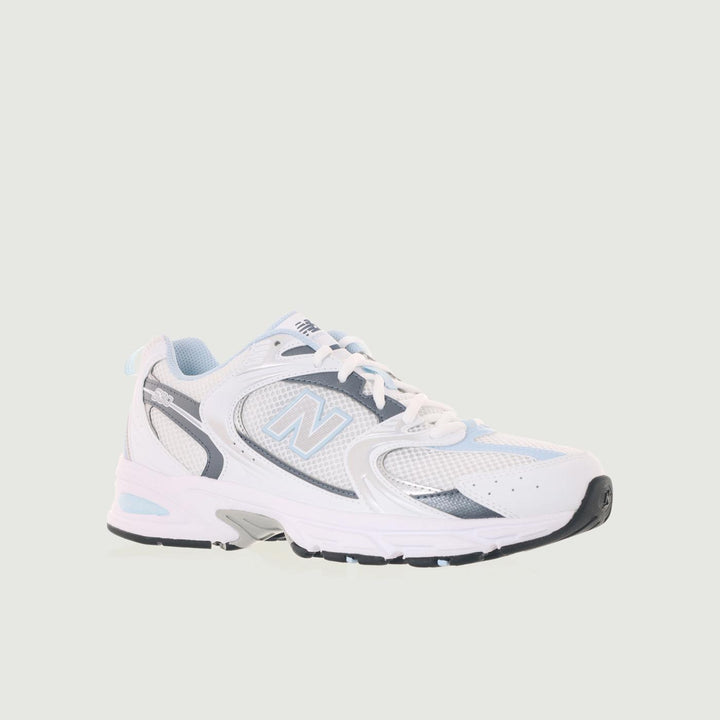 SNEAKER NEW BALANCE 530 BIANCO AZZURRO E GRIGIO MR530RA D NEW BALANCE 