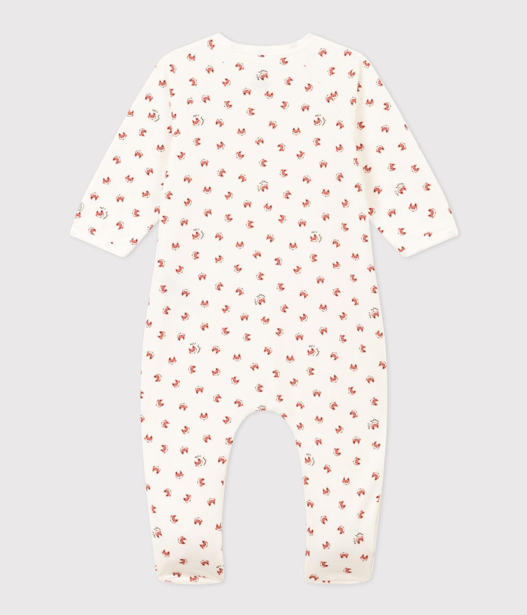 PIGIAMA BEBÈ STAMPATO IN TESSUTO FELPATO A087V 01 PETIT BATEAU 