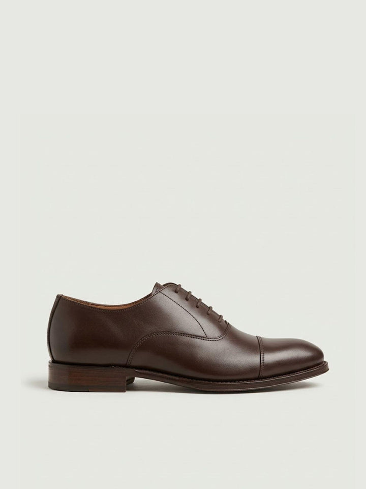 Allacciata Oxford in pelle Testa Moro 350 23 SAXONE 
