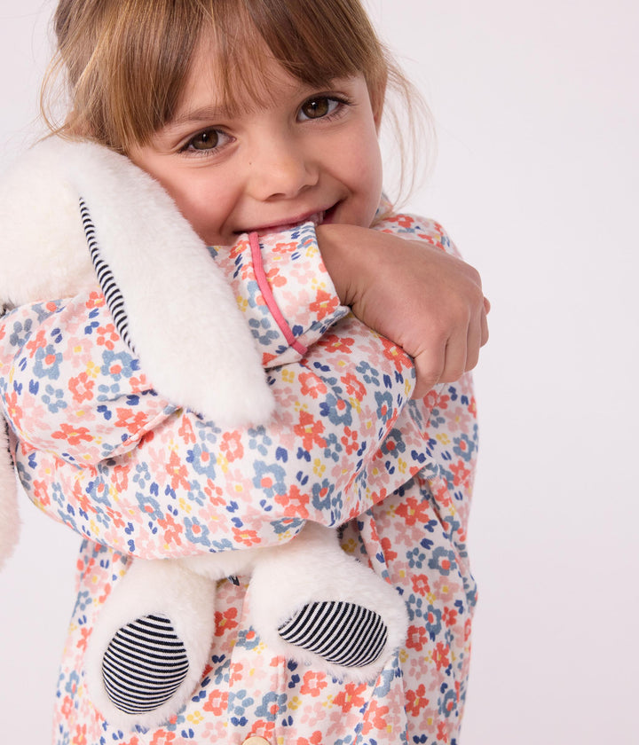 Pigiama bambino in cotone con stampa fiori A0DRU 01 PETIT BATEAU 