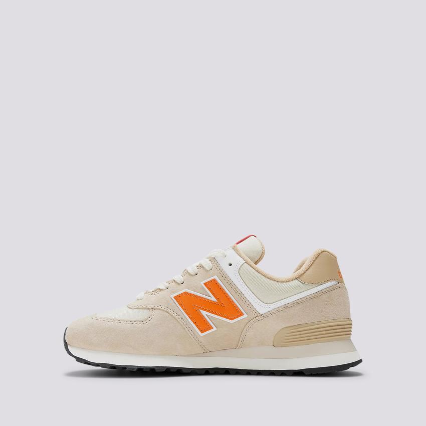 Sneaker 574 beige arancio U574HBO DBONE NEW BALANCE 