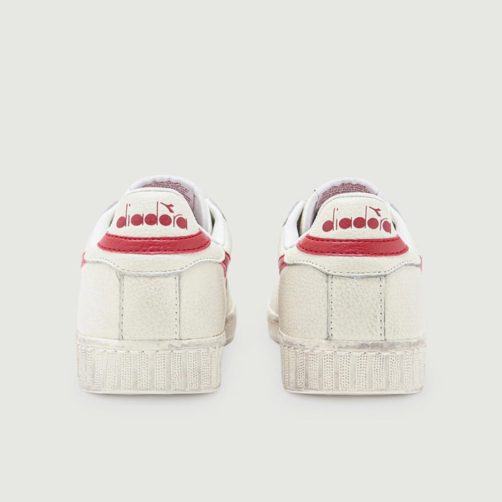 SNEAKERS GAME L LOW WAXED BIANCO ROSSO 501 178301C5147 DIADORA 