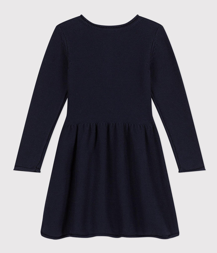 ABITO A MANICHE LUNGHE IN MAGLIA BAMBINA A082L 02 PETIT BATEAU 
