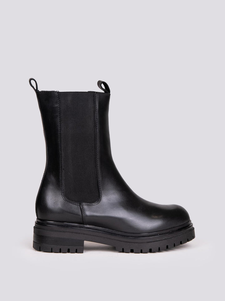 BIKER IN PELLE NERA TRPR64 NERO ANDREA MORANDO 