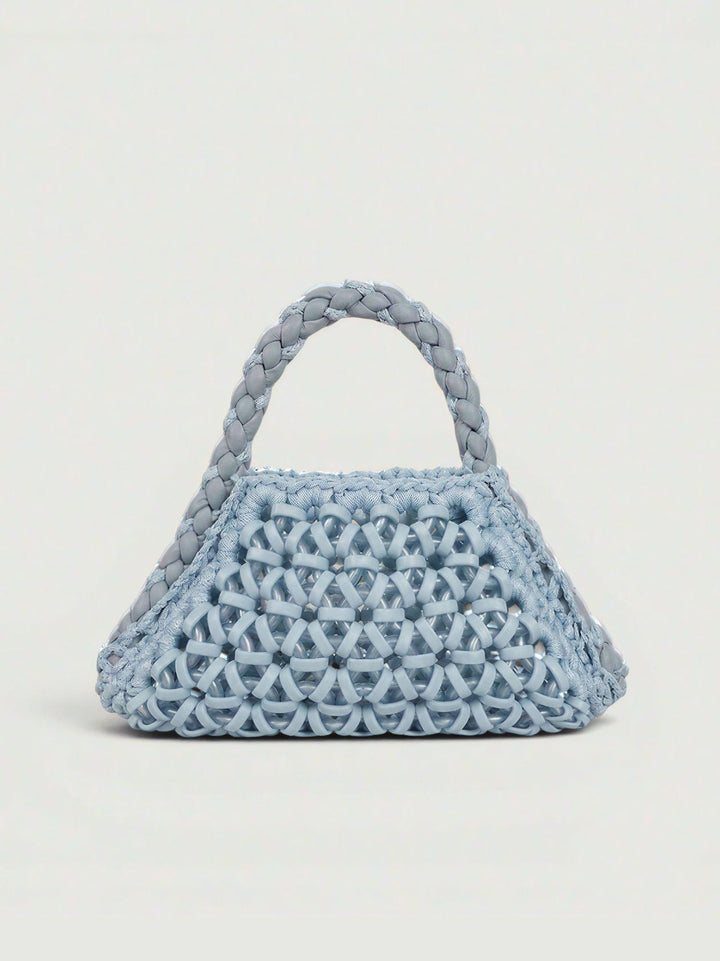 Borsa a mano Small Crush azzurro polvere SMALL CRUSH AZZURRO BIMOR 