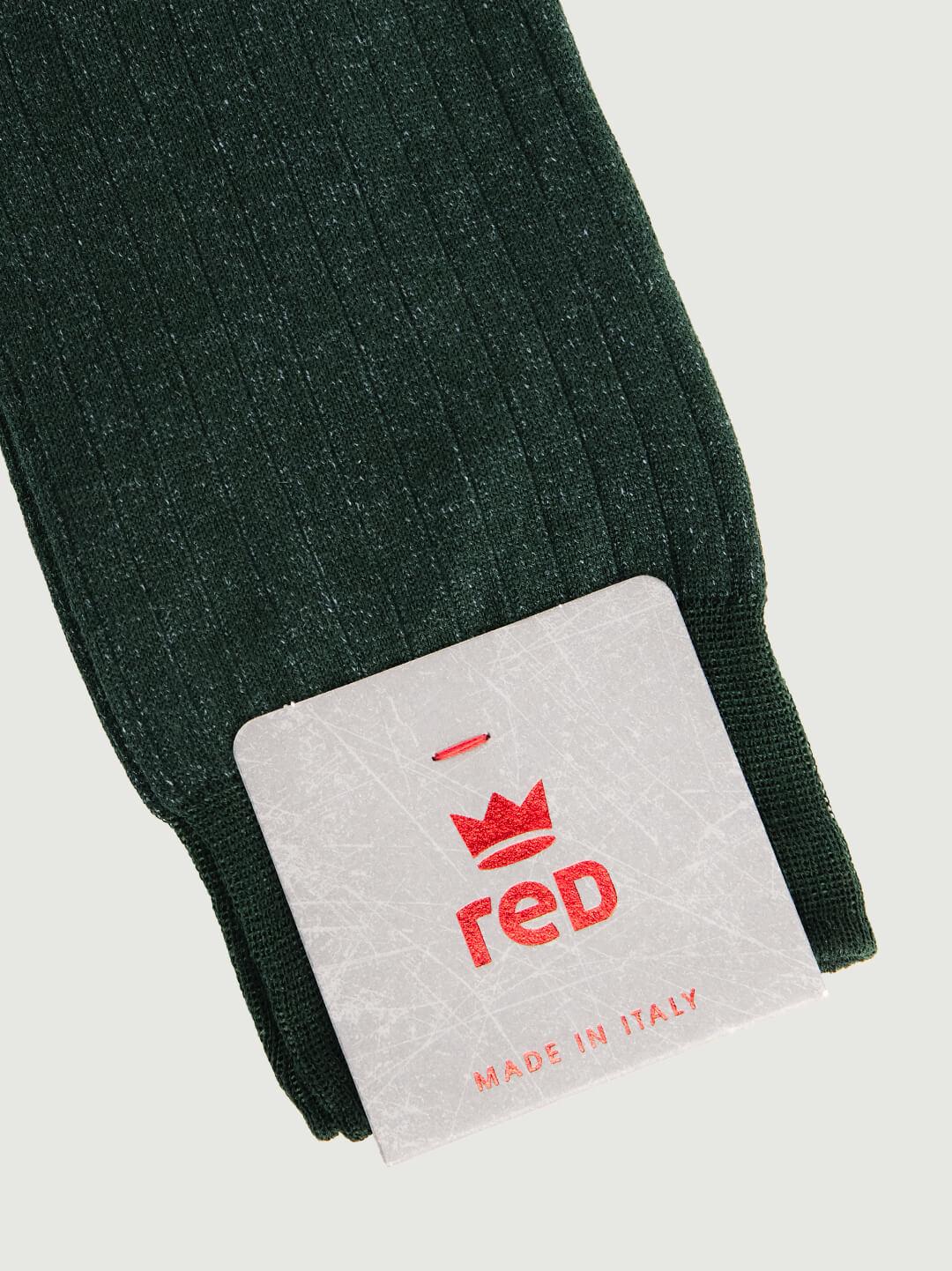 CALZA LUNGA A COSTE VERDE AZZURRO 64558G VERDE RED 