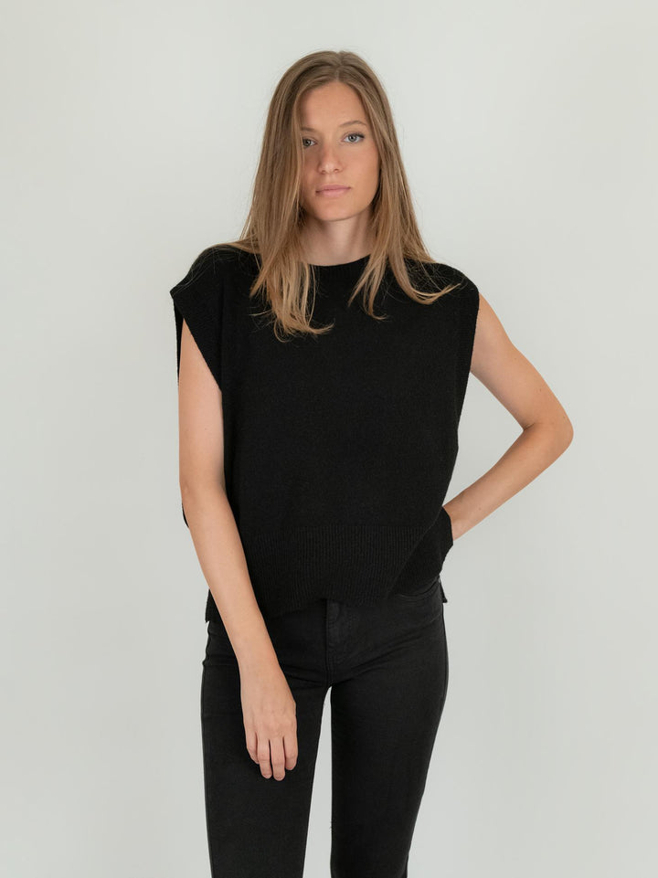 CASACCA IN MAGLIA NERA 0570/15 0010 BIMOR 