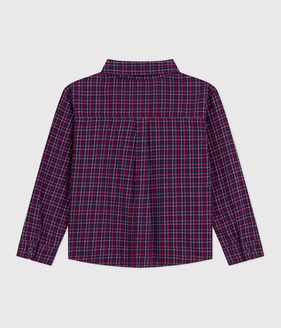 Camicia in flanella a quadri bambino A0EGF 02 PETIT BATEAU 