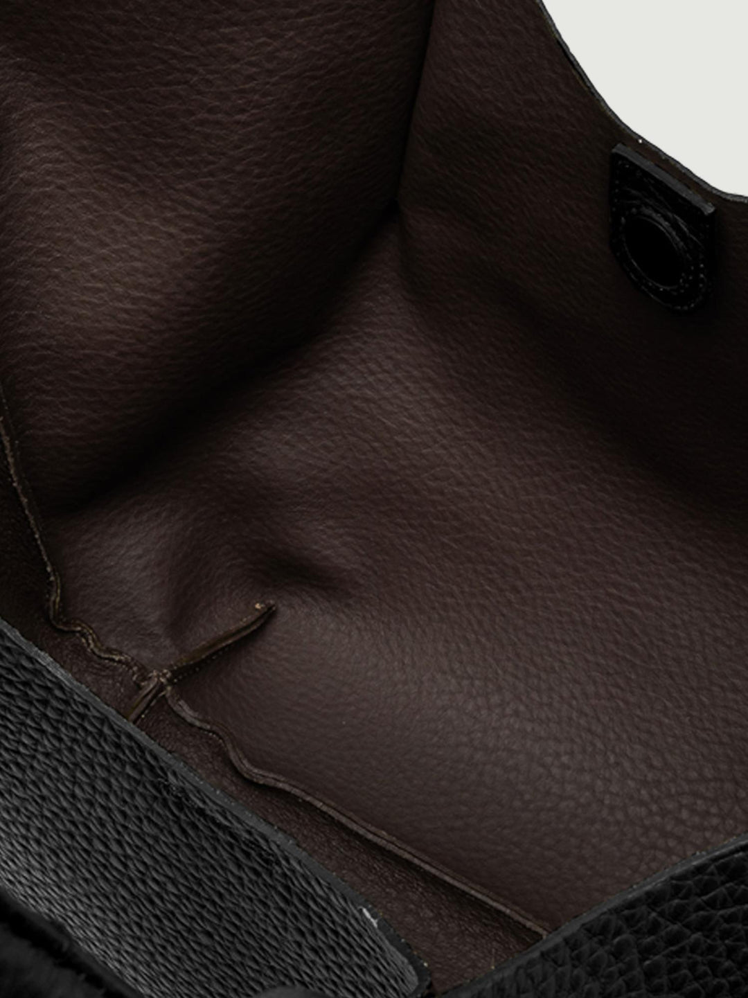 Borsa a spalla Dua in pelle double grana nera 9720 RNGDBL 12565 GIANNI CHIARINI 