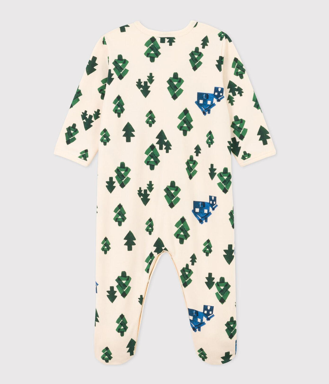 PIGIAMA IN TESSUTO FELPATO CON CONIGLIETTI A08EG 01 PETIT BATEAU 