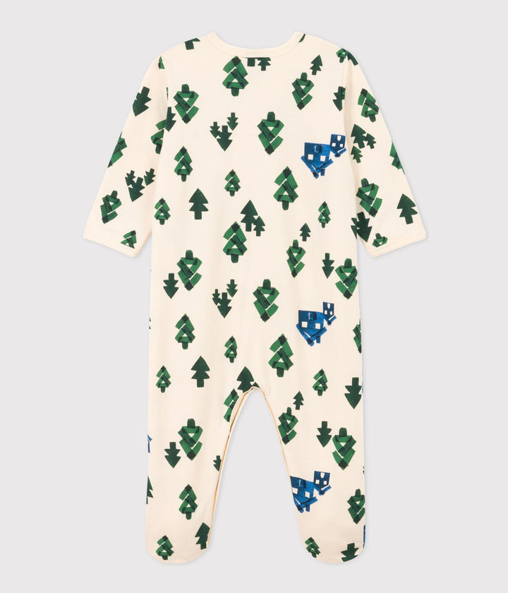 PIGIAMA IN TESSUTO FELPATO CON CONIGLIETTI A08EG 01 PETIT BATEAU 
