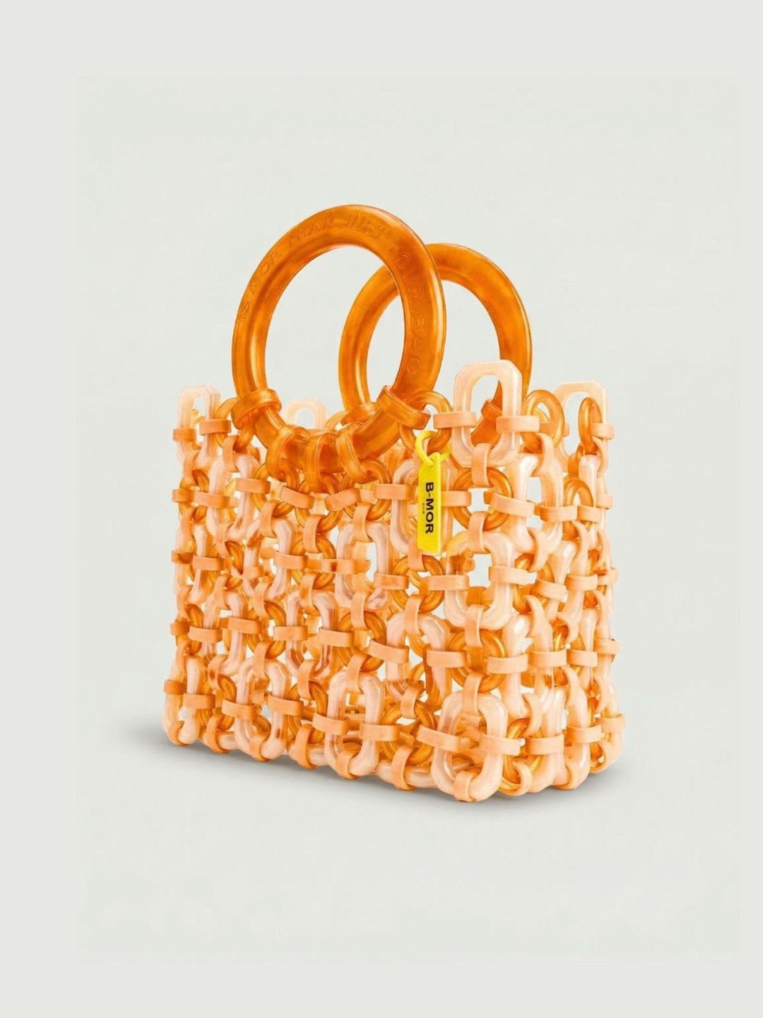 Borsa a mano Doll in resina peachy pearl DOLL+BB ARANCIONE PERLA+ARANCIO BIMOR 