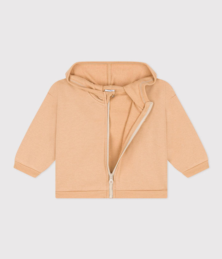 FELPA IN TESSUTO FELPATO CON CAPPUCCIO A08FK 02 PETIT BATEAU 