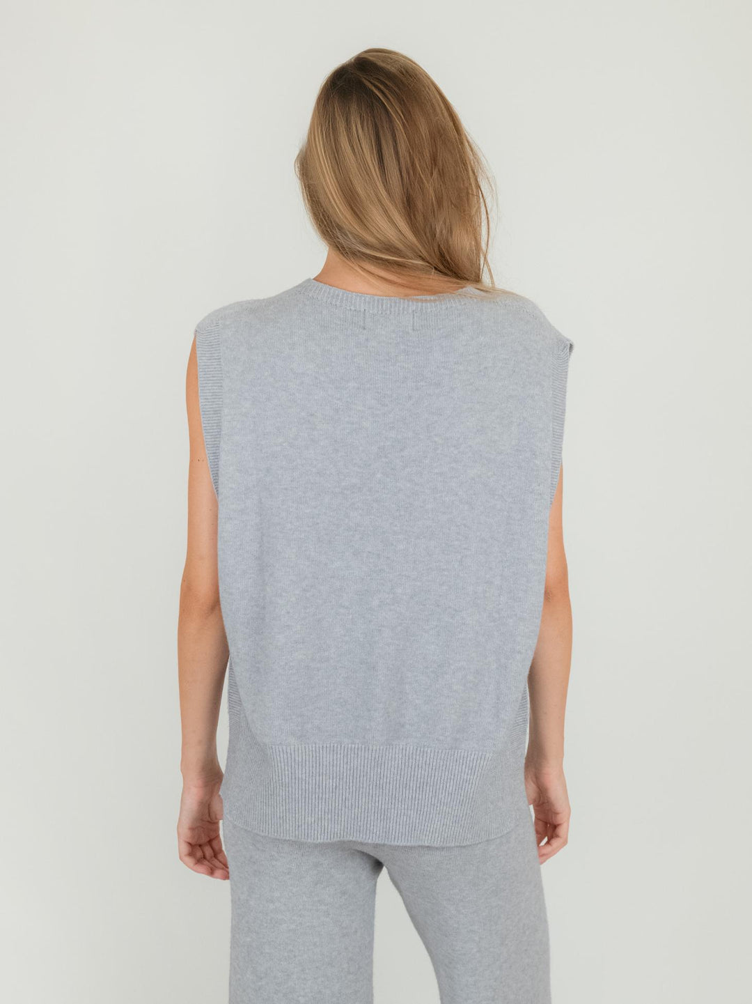 CASACCA IN MAGLIA GRIGIO PERLA 0570/15 0020 BIMOR 