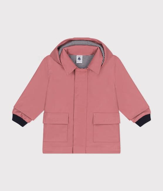 Impermebile iconico rosa A0B4R 02 PETIT BATEAU 