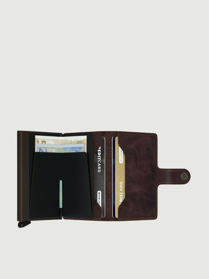 MINIWALLET VINTAGE CHOCOLATE MV CHOCOLATE SECRID 