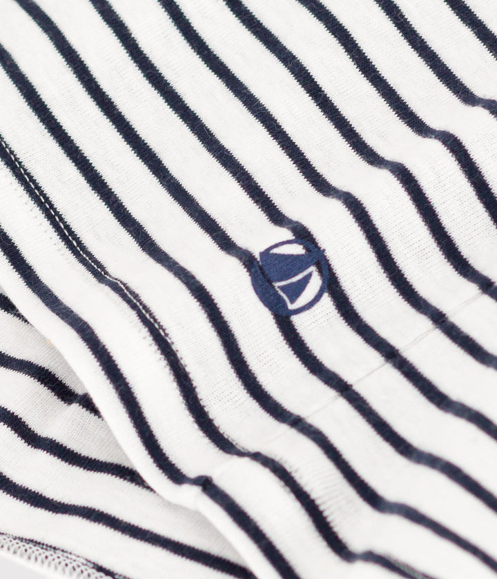 CANOTTA DONNA L'ICONIQUE IN COTONE A RIGHE A0A0X 01 PETIT BATEAU 