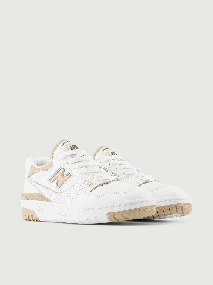 SNEAKER NEW BALANCE 550 BIANCO BEIGE BBW550BT B NEW BALANCE 