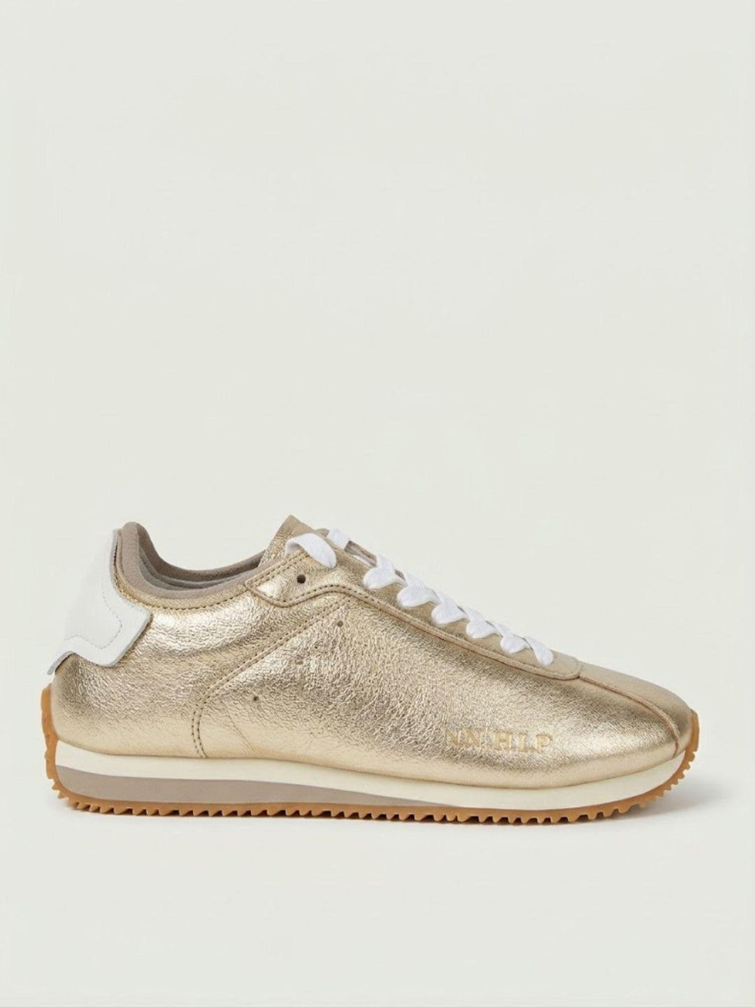 Sneaker Fishkat in pelle metallizzata oro FISHKAT GOLD NINE AN HALF 