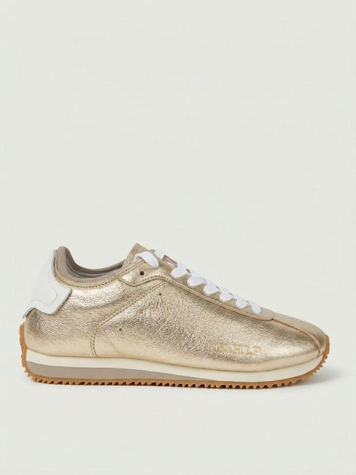 Sneaker Fishkat in pelle metallizzata oro FISHKAT GOLD NINE AN HALF 