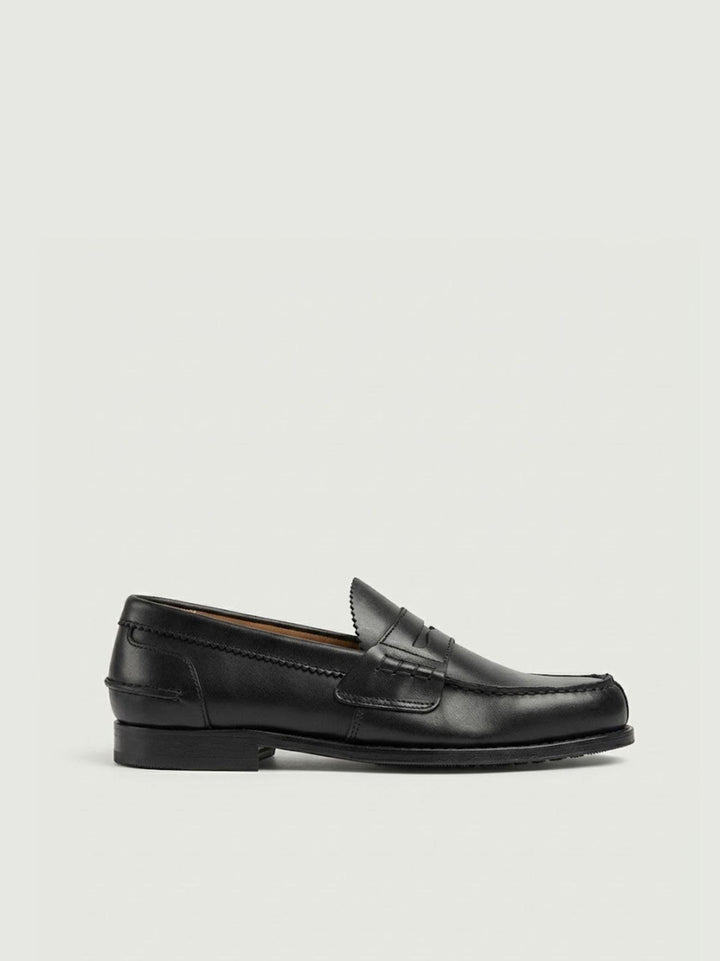 Mocassino penny in pelle nero 1407 NERO SAXONE 